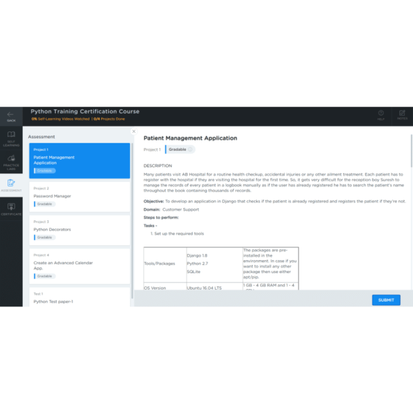dooey-python-training-certification-course-assessment-course